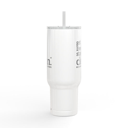 Get Live Stay Clean 40oz Engraved Tumbler