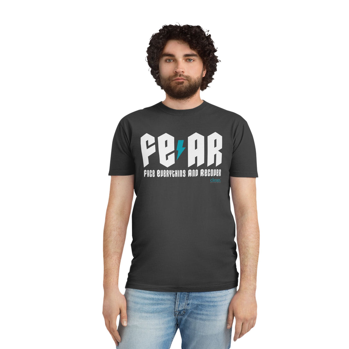 F.E.A.R. "Face Everything And Recover" Graphic FadedTee