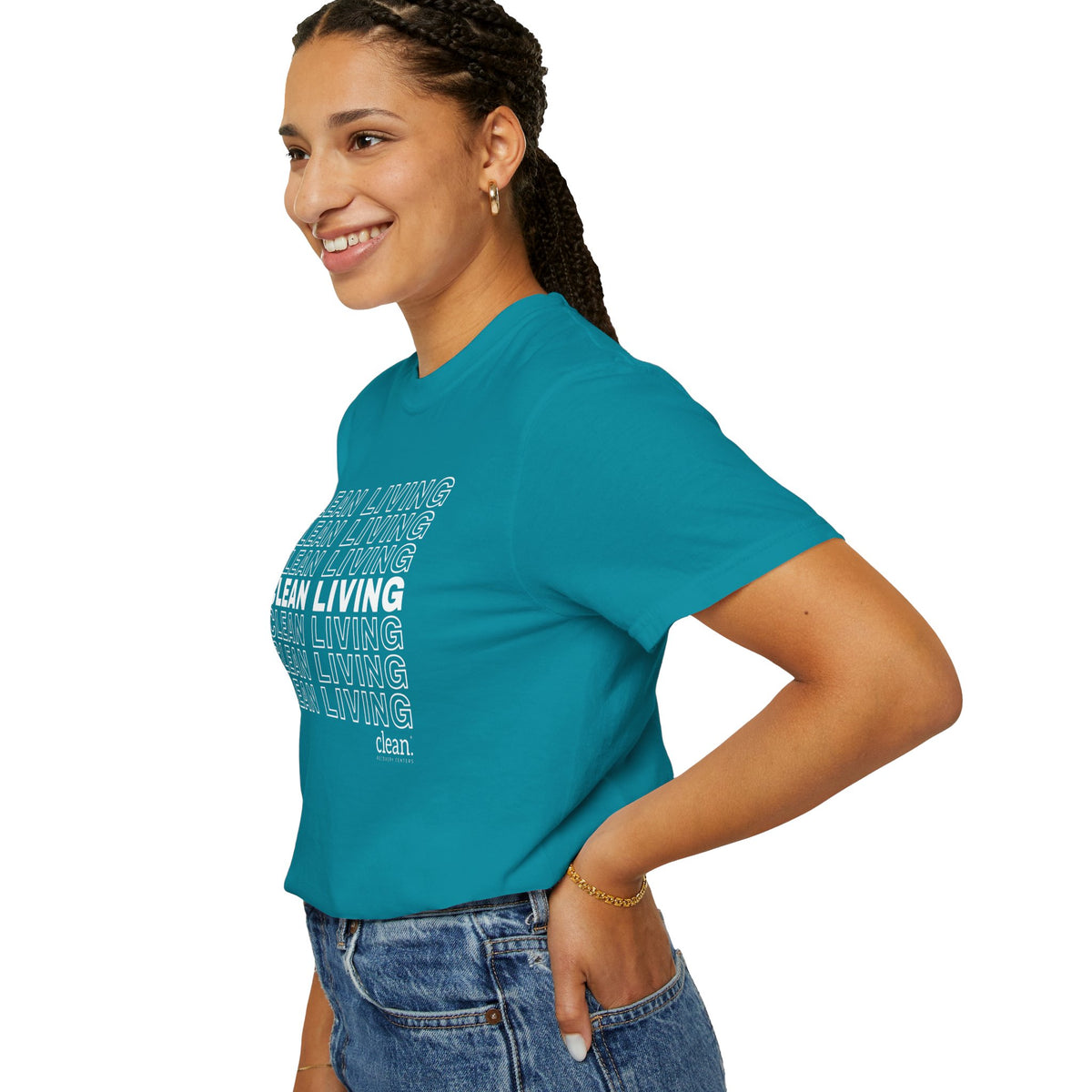 Clean Living Garment-Dyed T-shirt