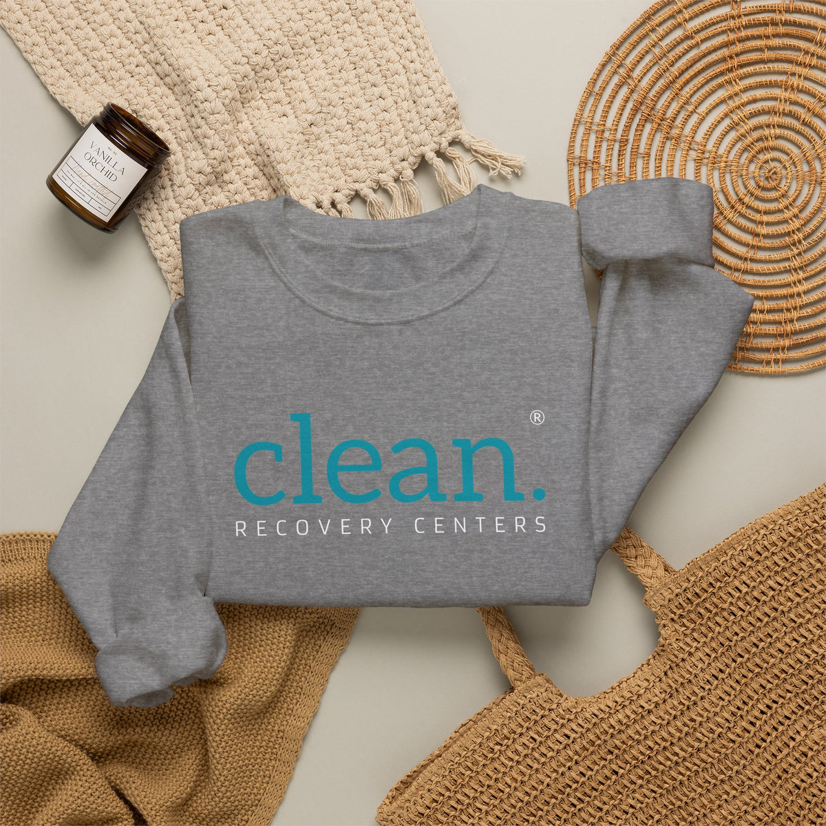 Clean Logo Crewneck Sweatshirt