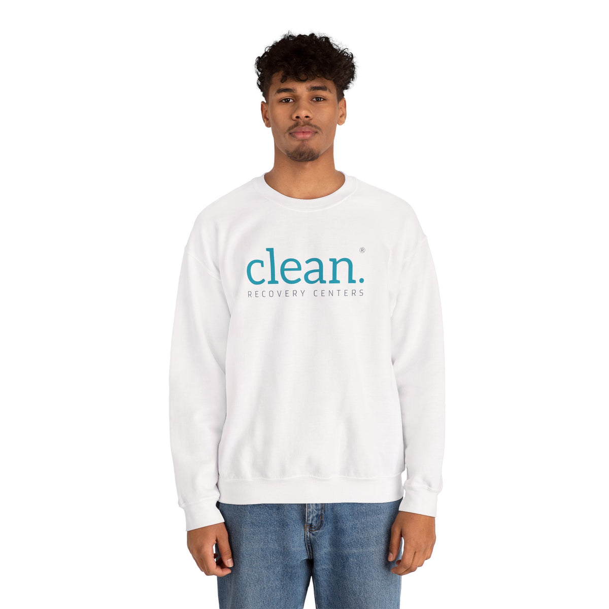 Clean Logo Crewneck Sweatshirt