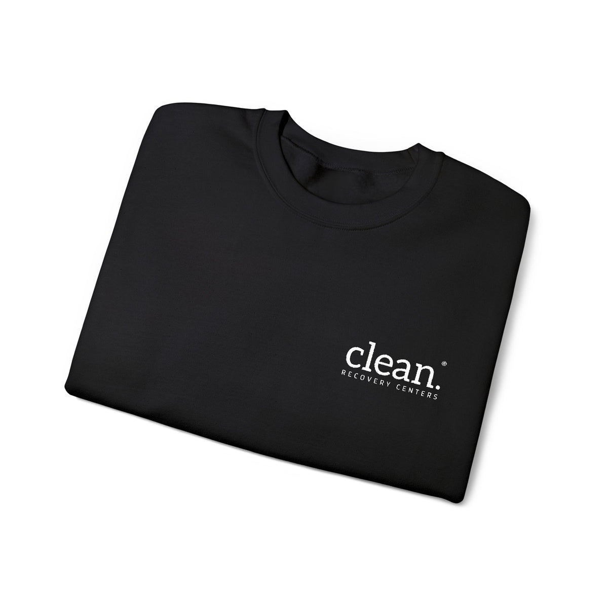 Clean Logo Embroidered Crewneck Sweatshirt