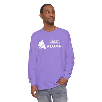 Clean Alumni Long Sleeve Tee