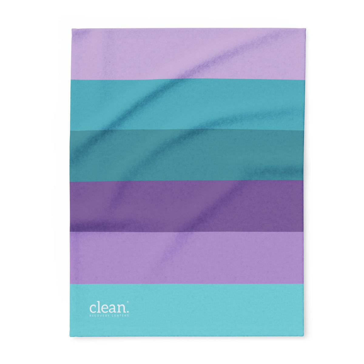 Clean Coastal Colorblock Throw Blanket