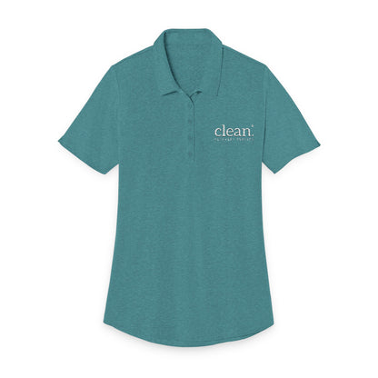Clean Logo Embroidered Ladies Polo