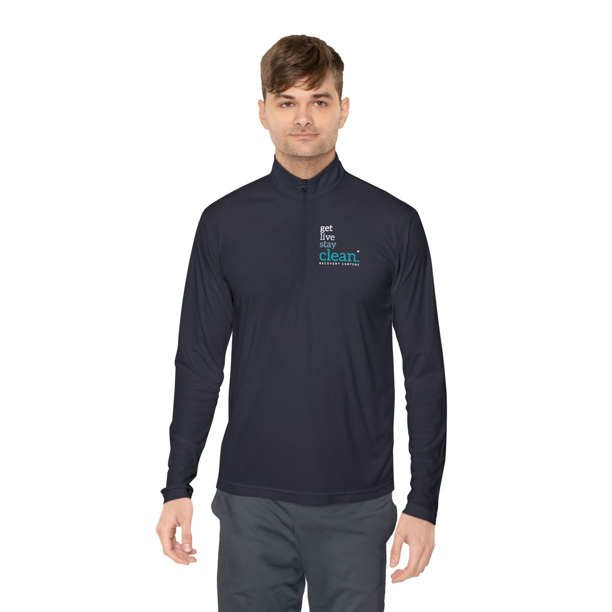 Get, Live, Stay Quarter-Zip Pullover