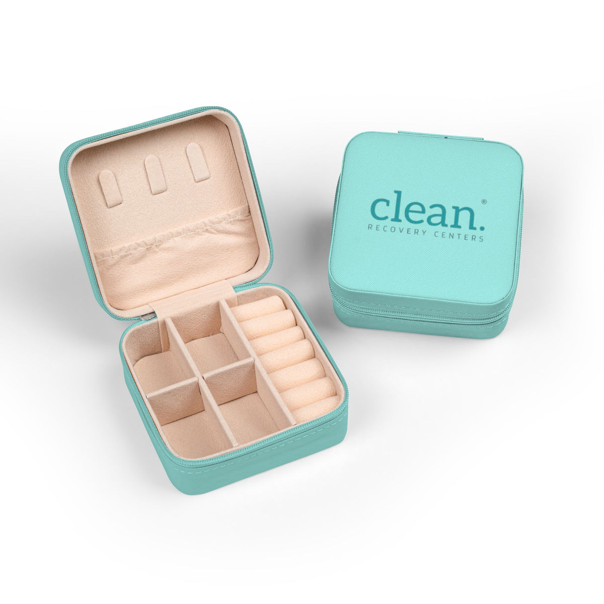 Clean Logo Travel Jewelry Case