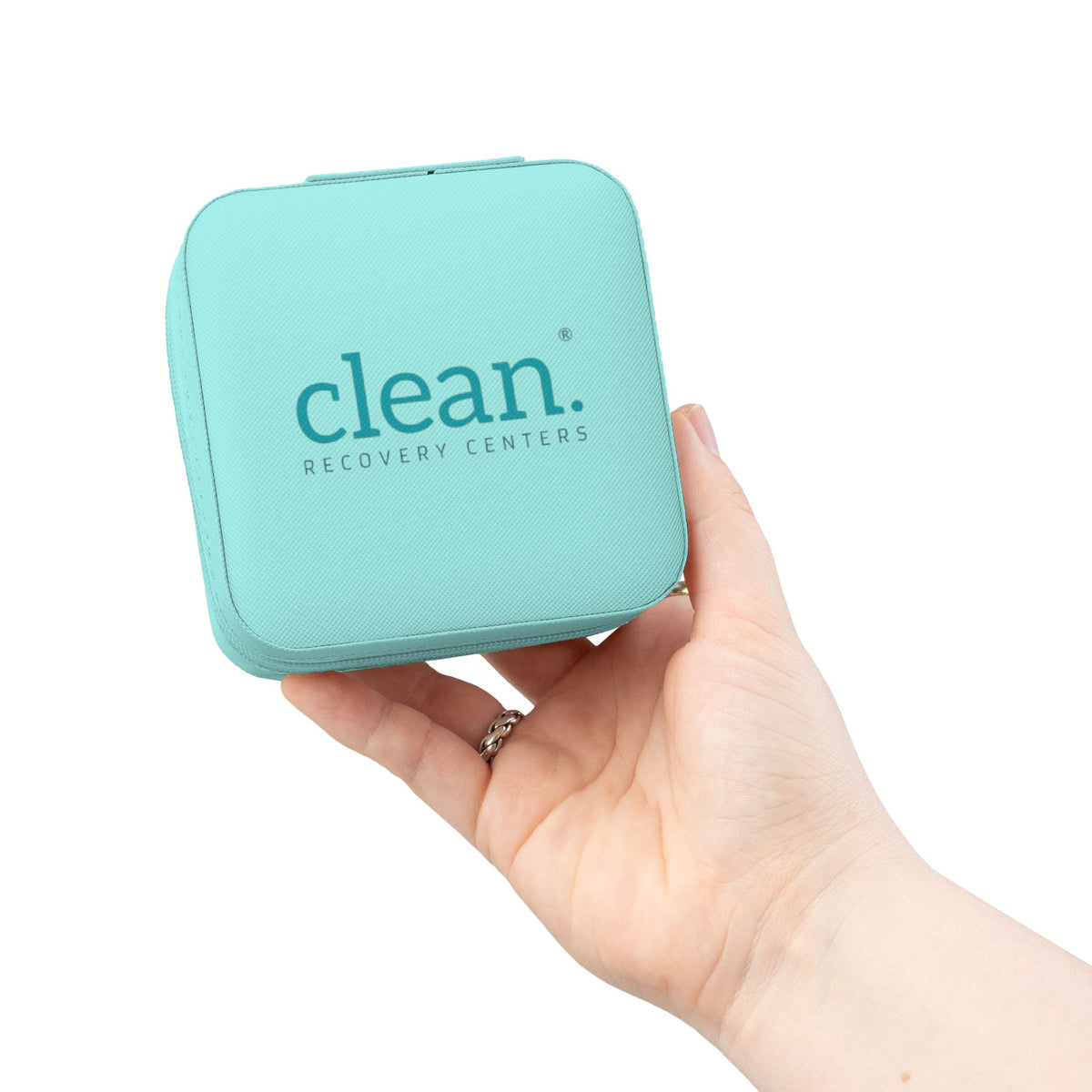 Clean Logo Travel Jewelry Case