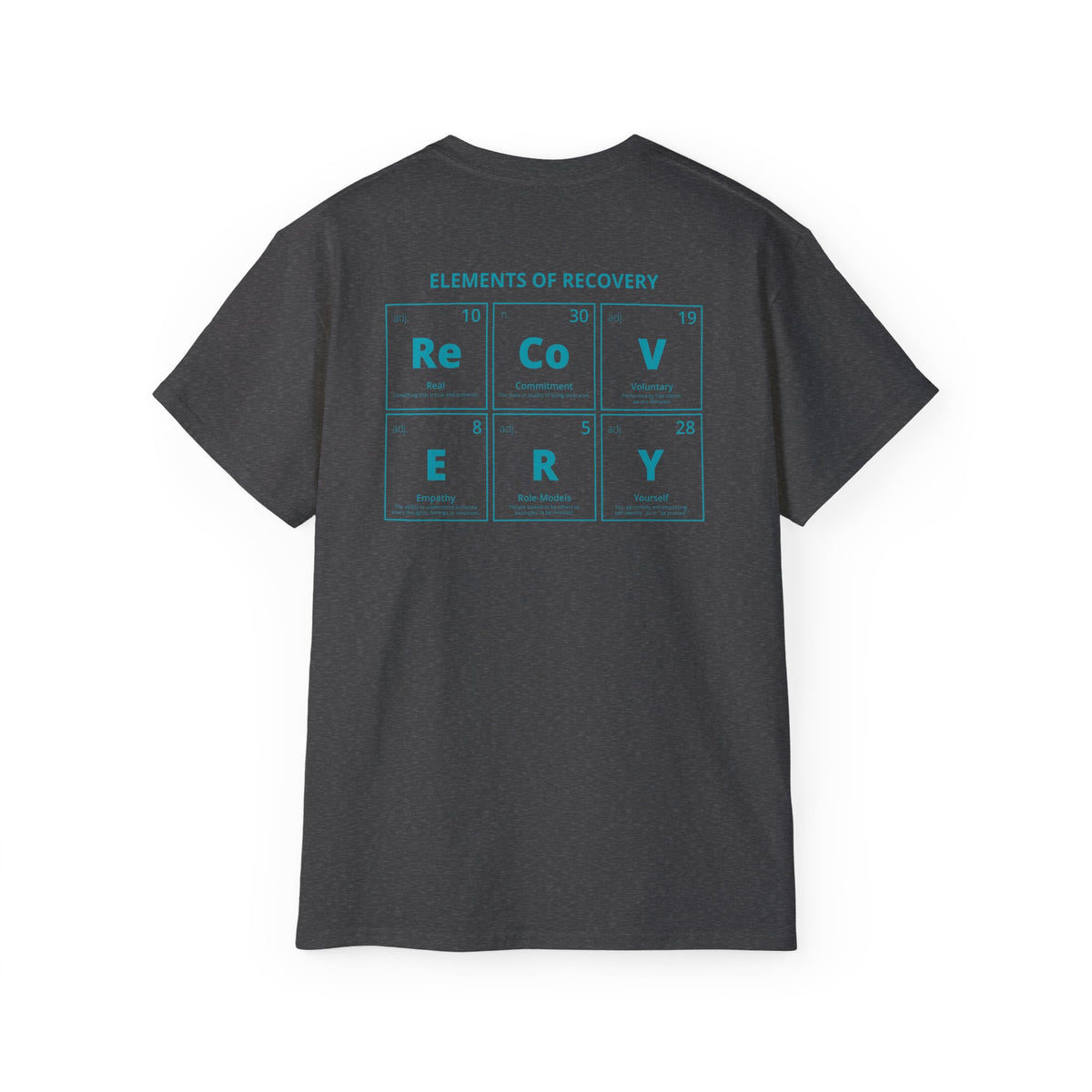 Clean Elements of Recovery Tee