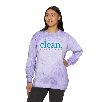 Clean Logo Tie-Dye Sweatshirt