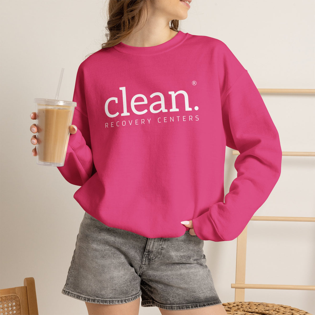 Clean Logo Crewneck Sweatshirt