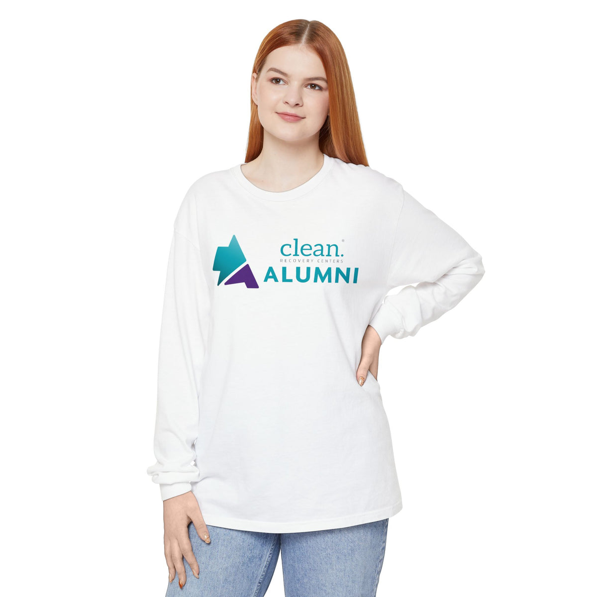 Clean Alumni Long Sleeve Tee