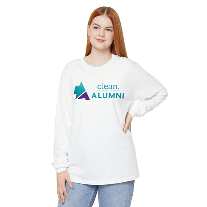 Clean Alumni Long Sleeve Tee