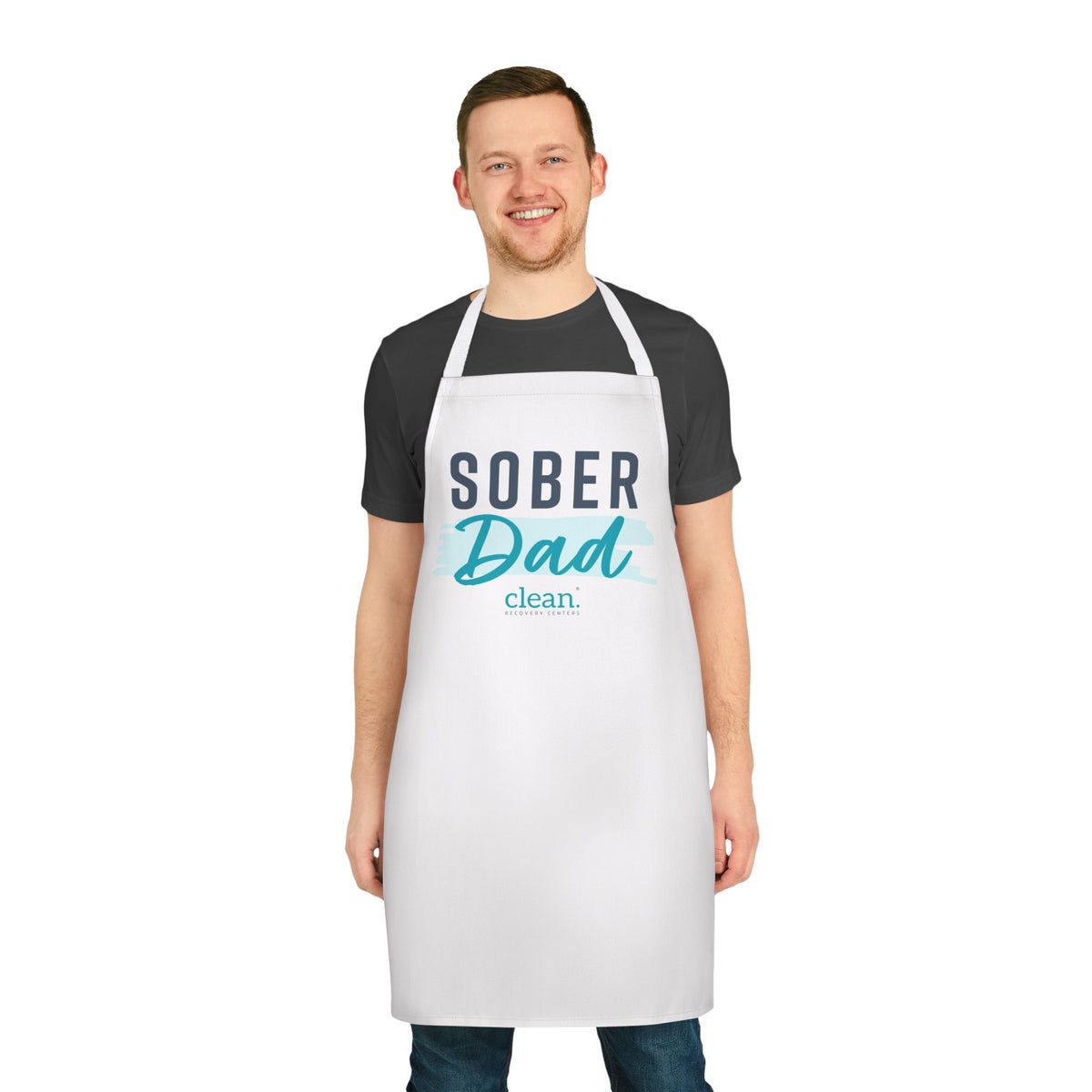 Sober Dad Kitchen Apron