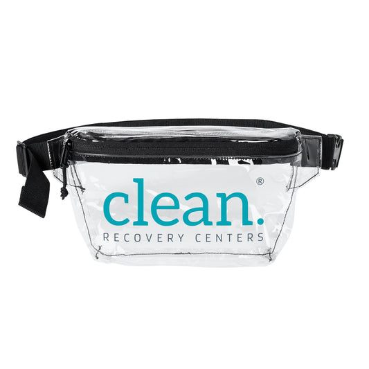 Clean Logo Clear Fanny Pack