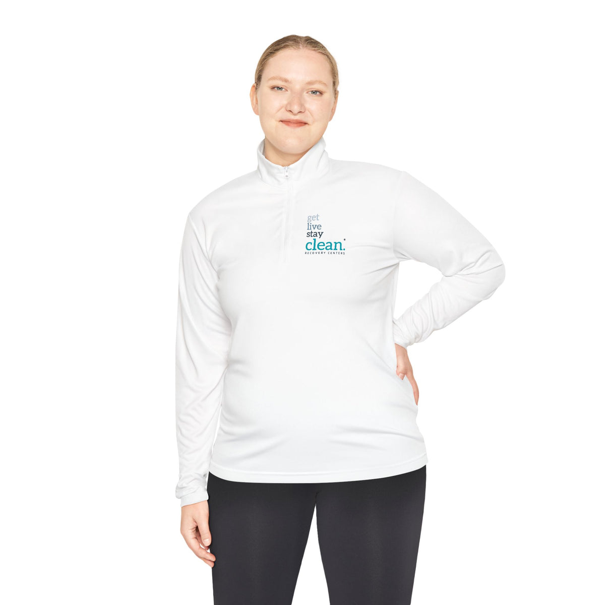 Get, Live, Stay Quarter-Zip Pullover