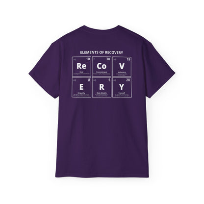 Clean Elements of Recovery Tee