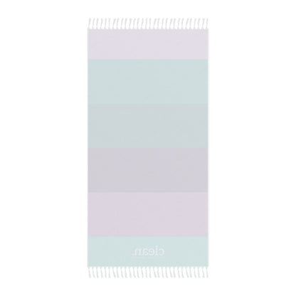 Clean Coastal Colorblock Beach Blanket