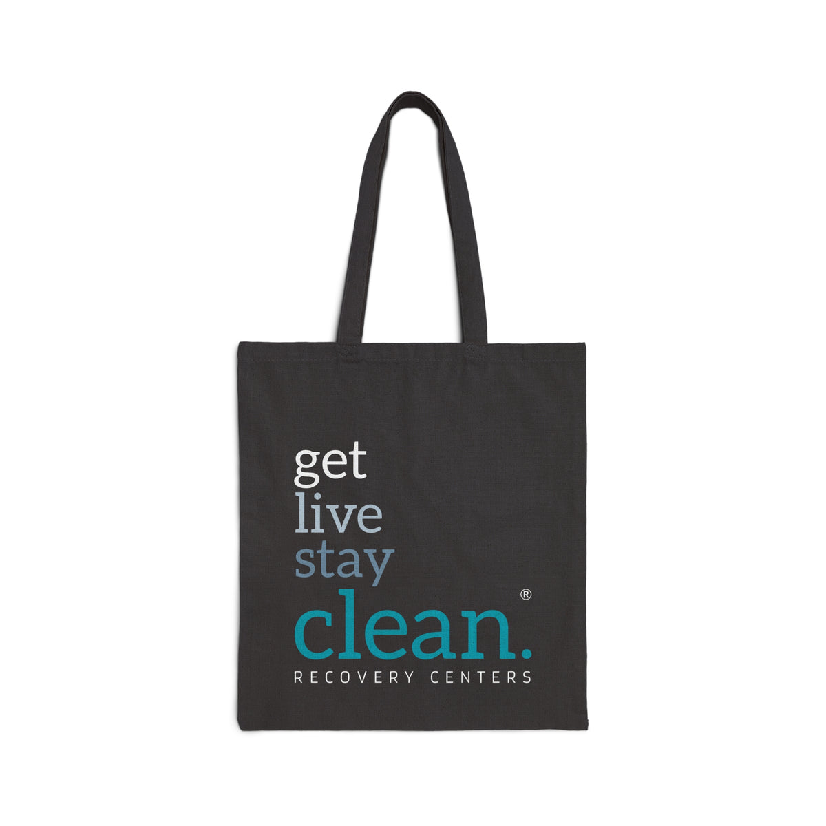 Get, Live, Stay Clean Canvas Tote Bag