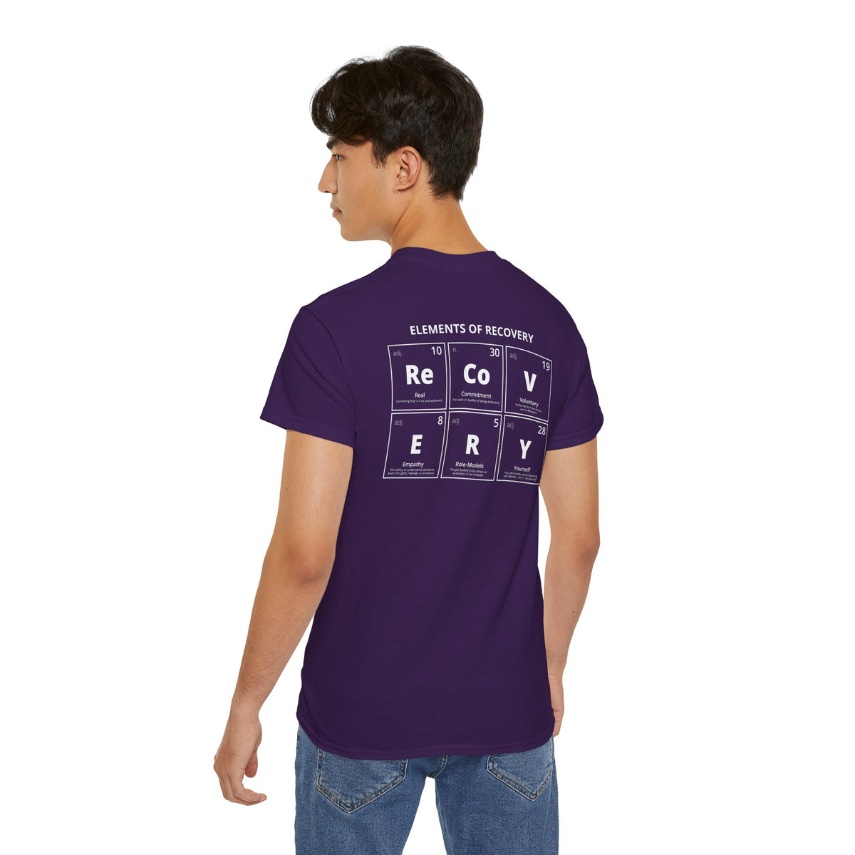 Clean Elements of Recovery Tee