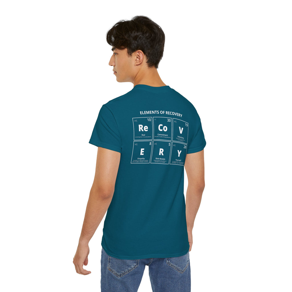 Clean Elements of Recovery Tee