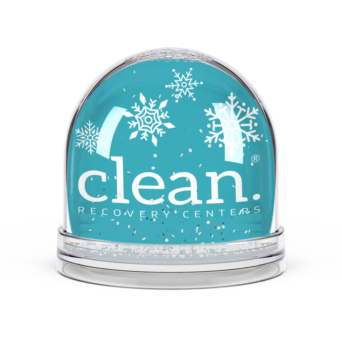 Clean Recovery Centers Snow Globe