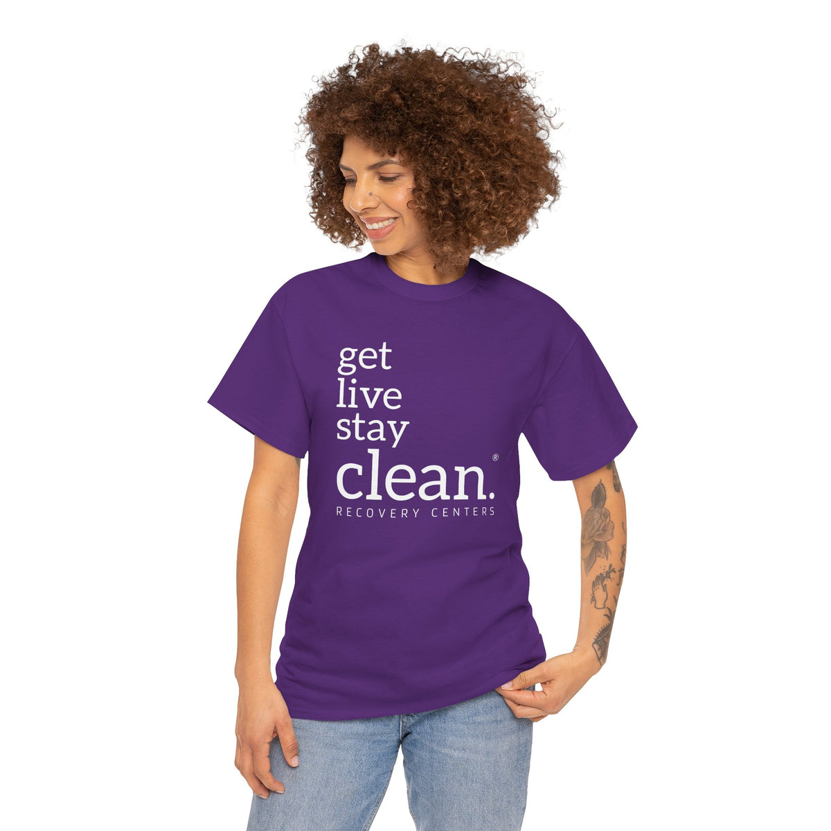 Get, Live, Stay Clean Tee
