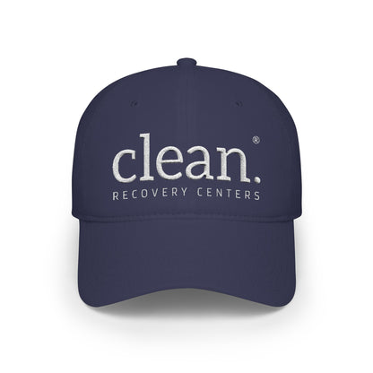 Clean Logo Embroidered Low Profile Baseball Cap