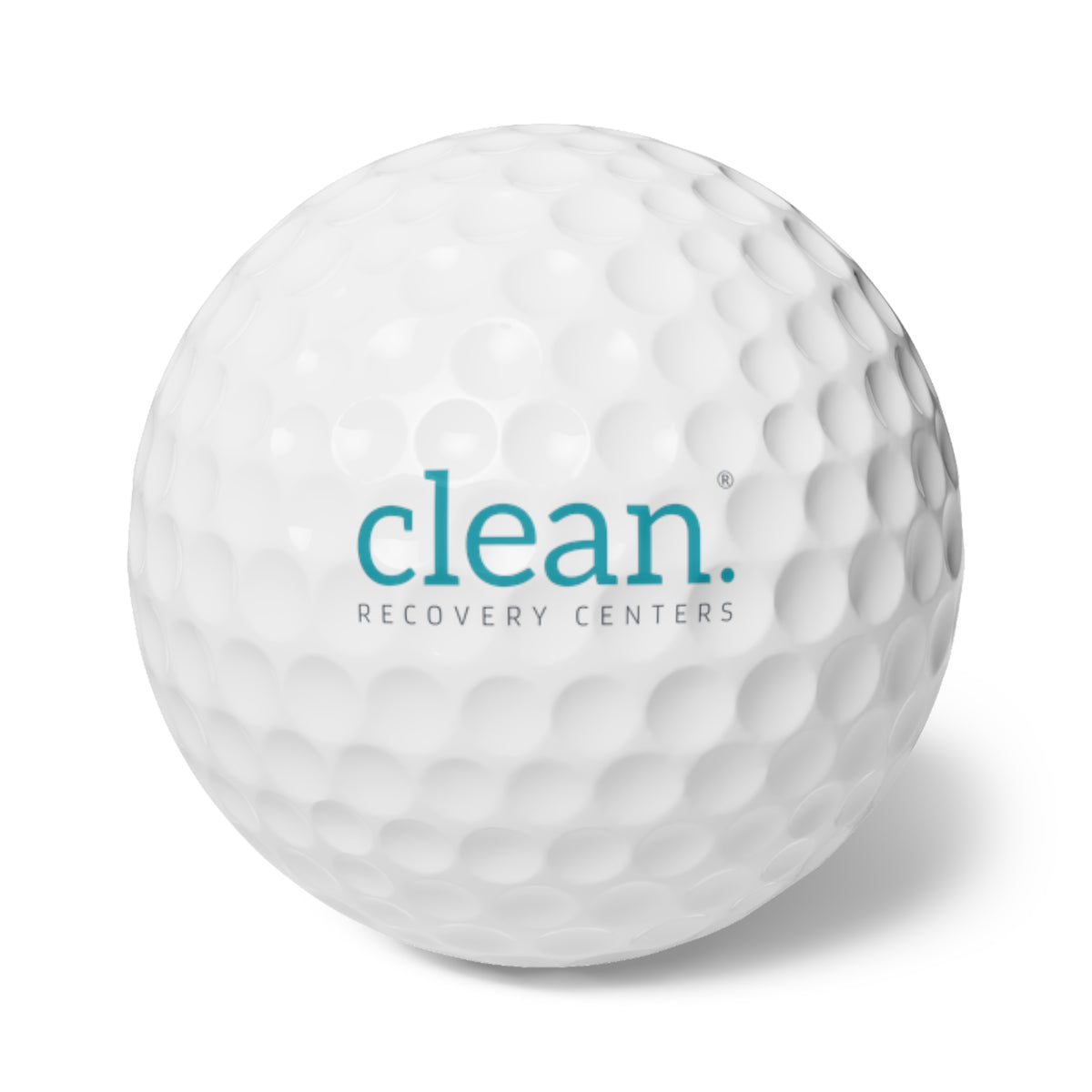 Clean Logo Golf Balls, 6pcs