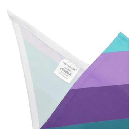 Clean Coastal Colorblock Pet Bandana
