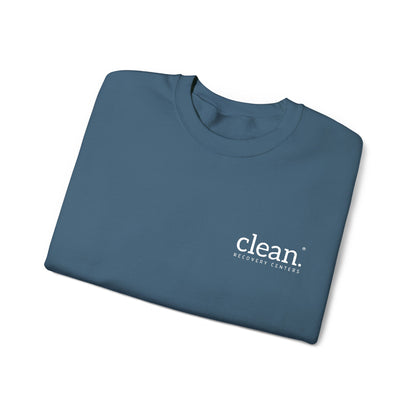 Clean Logo Embroidered Crewneck Sweatshirt