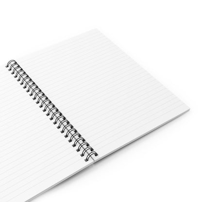 Teal Get, Live, Stay Clean Spiral Notebook - Ruled Line