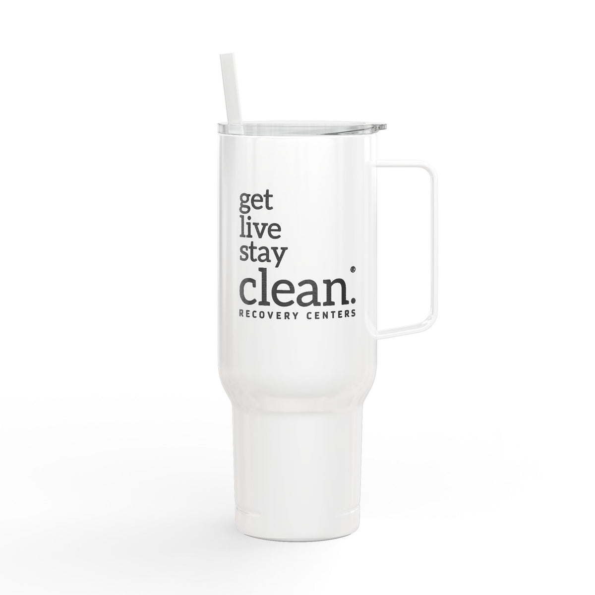 Get Live Stay Clean 40oz Engraved Tumbler