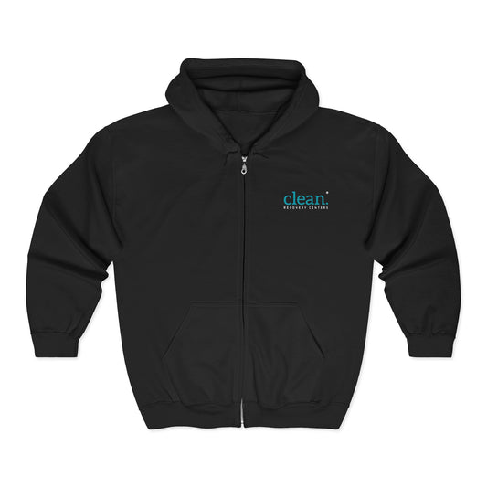 Clean Recovery Centers Full Zip Hoodie