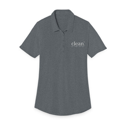 Clean Logo Embroidered Ladies Polo
