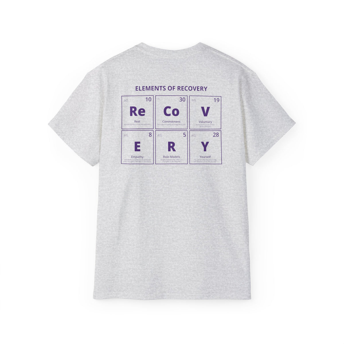 Clean Elements of Recovery Tee