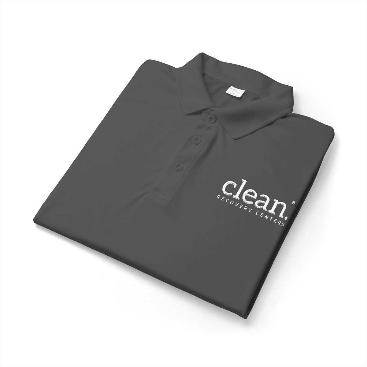 Clean Logo Embroidered Polo Shirt