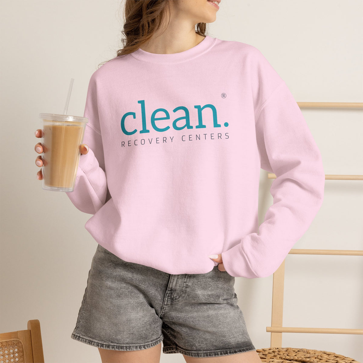 Clean Logo Crewneck Sweatshirt
