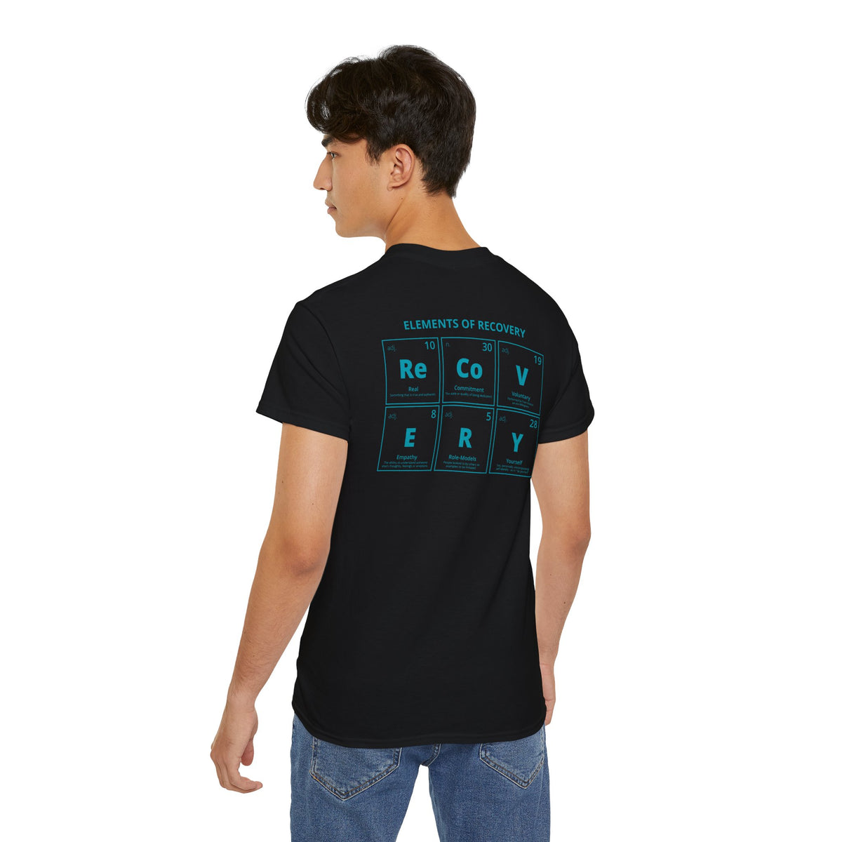 Clean Elements of Recovery Tee