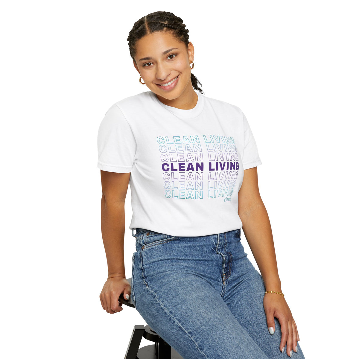 Clean Living Garment-Dyed T-shirt