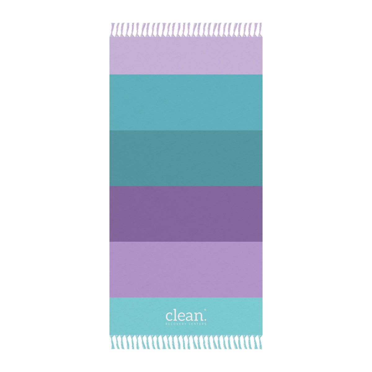 Clean Coastal Colorblock Beach Blanket