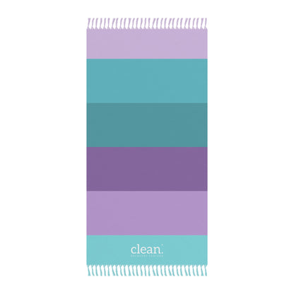Clean Coastal Colorblock Beach Blanket
