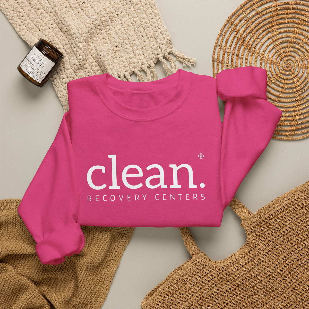 Clean Logo Crewneck Sweatshirt