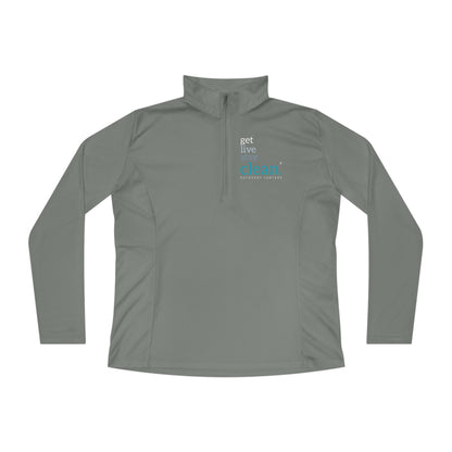 Get, Live, Stay Clean Women's Quarter-Zip Pullover