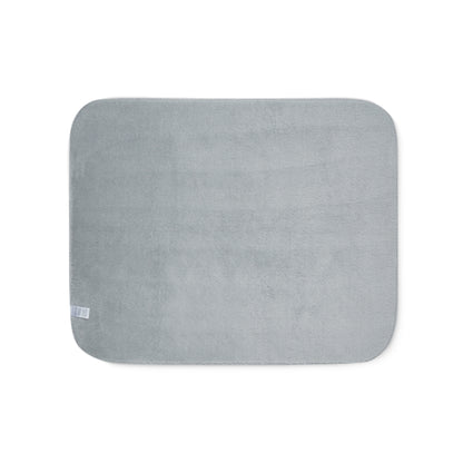 Get, Live, Stay Clean Gradient Sherpa Throw Blanket