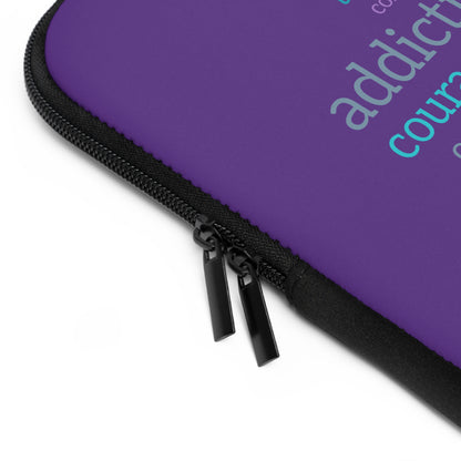 Clean Word Cloud Laptop Sleeve