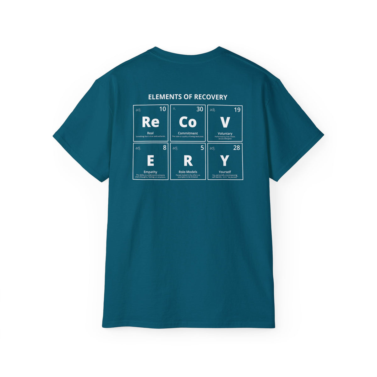 Clean Elements of Recovery Tee