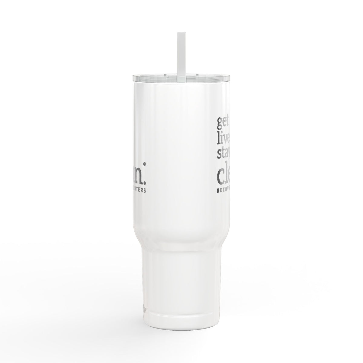 Get Live Stay Clean 40oz Engraved Tumbler