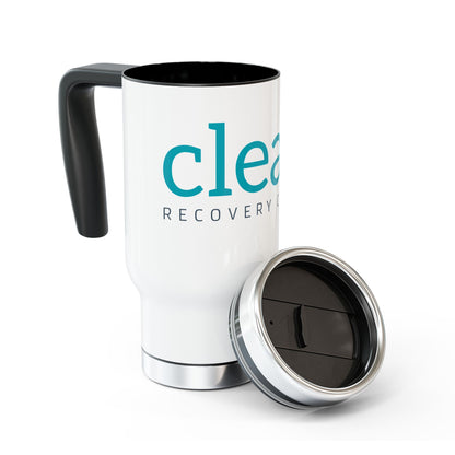 Clean Logo 14oz Insulated Tumbler with Handle