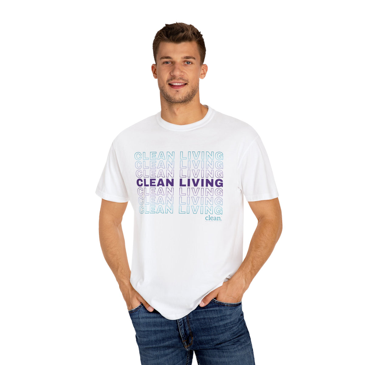 Clean Living Garment-Dyed T-shirt